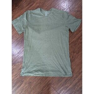 Mens size small 34/36 George green thin striped shirt